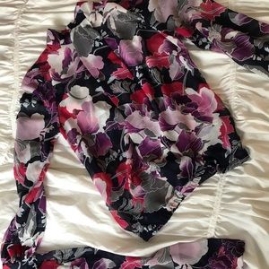 Floral New York & Co Blouse
